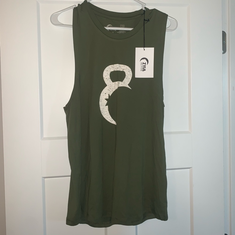 Zyia Olive Kettle Moon Tank (XL)